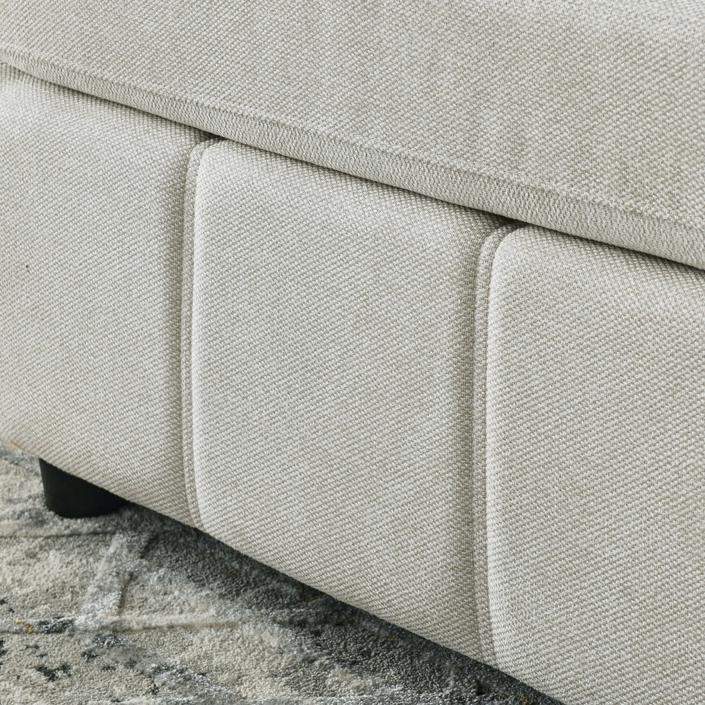 Upholstered Modular Sofa 4-Seater T3785