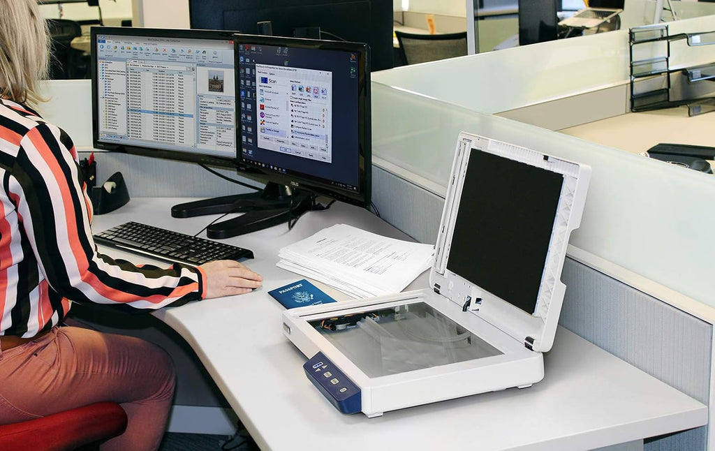 Flatbed Document Scanner with Automatic Document Feeder I663678