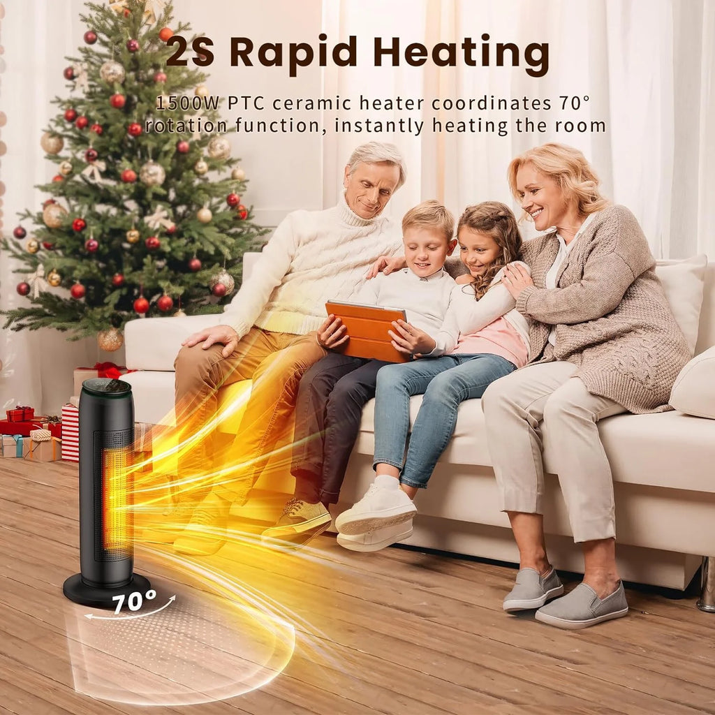 1500W Fast Heating Ceramic Space Heater E266473