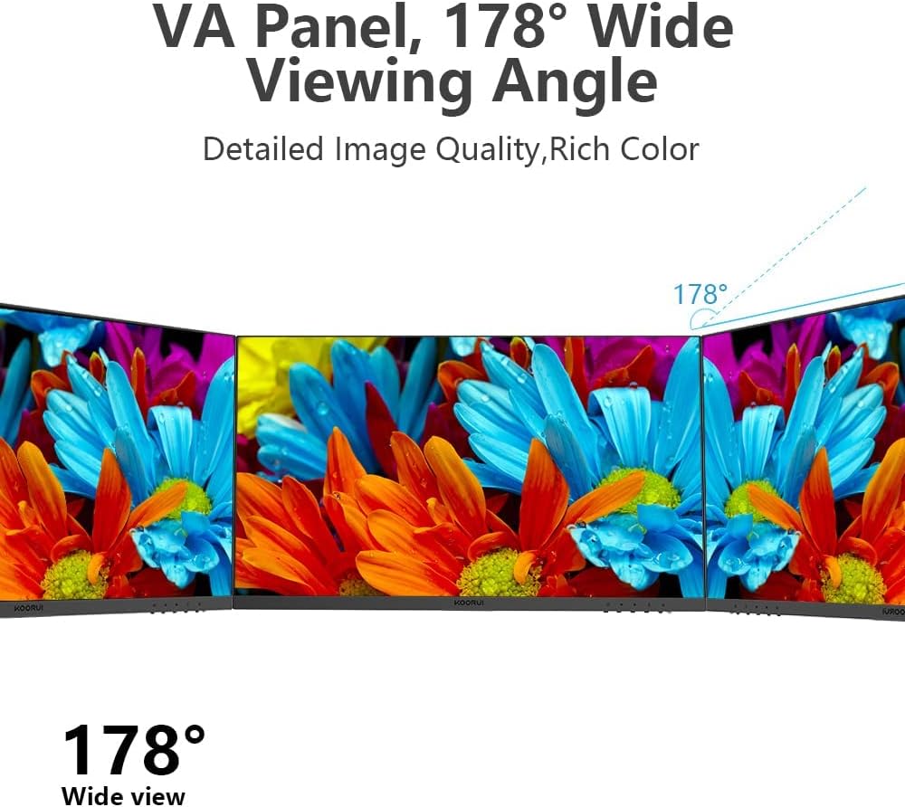24 Inch FHD 1080p IPS 75Hz Computer Monitor J8789