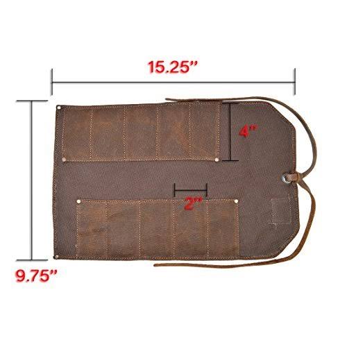 Waxed Canvas Small Tool Roll P659648