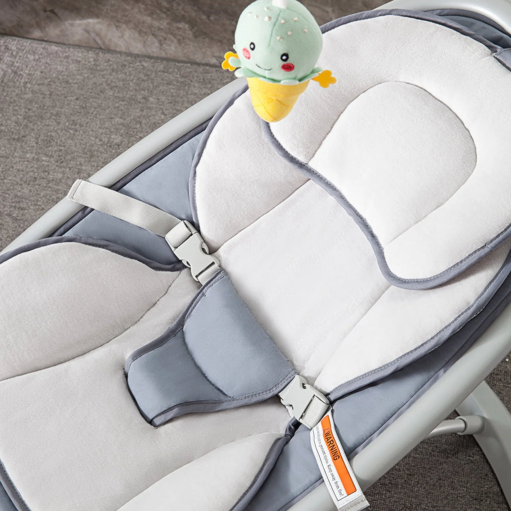 Portable Baby Swing with 3 Speeds Music Remote Control A904