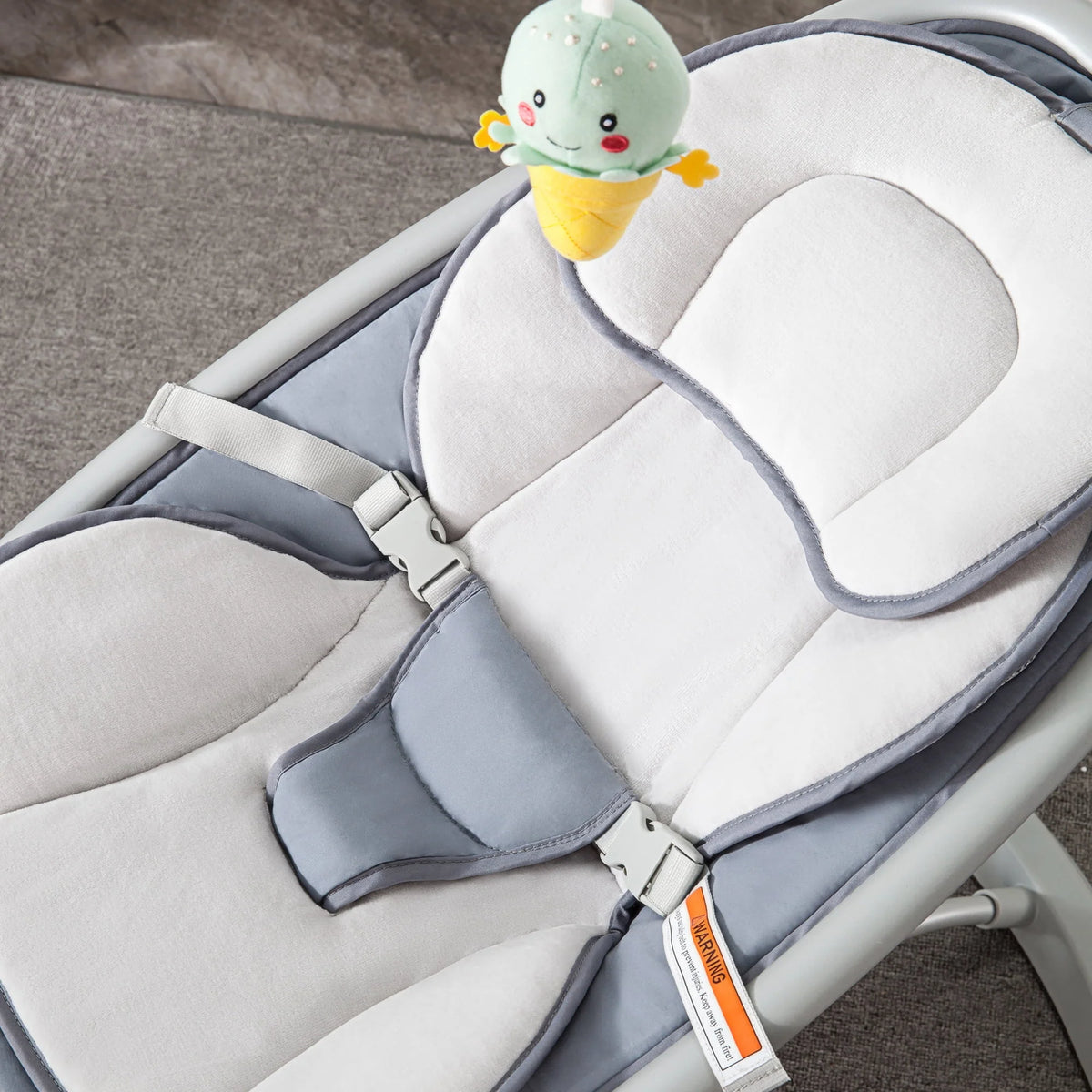 Portable Baby Swing with 3 Speeds Music Remote Control A904
