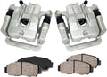Rear Caliper Pair with Ceramic Brake Pads and Hardware Kit C94638