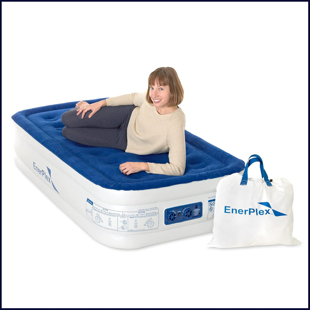 Queen Air Mattress with Built-in Dual Pump U540