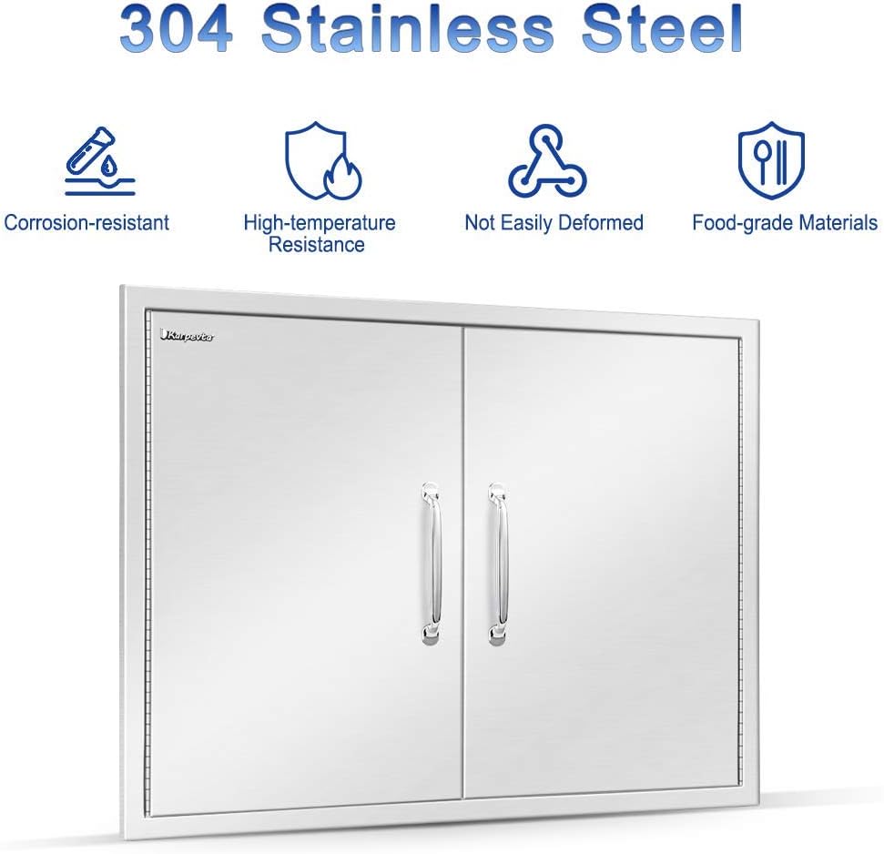 42 W X 21 H Stainless Steel Double Access Door P23992