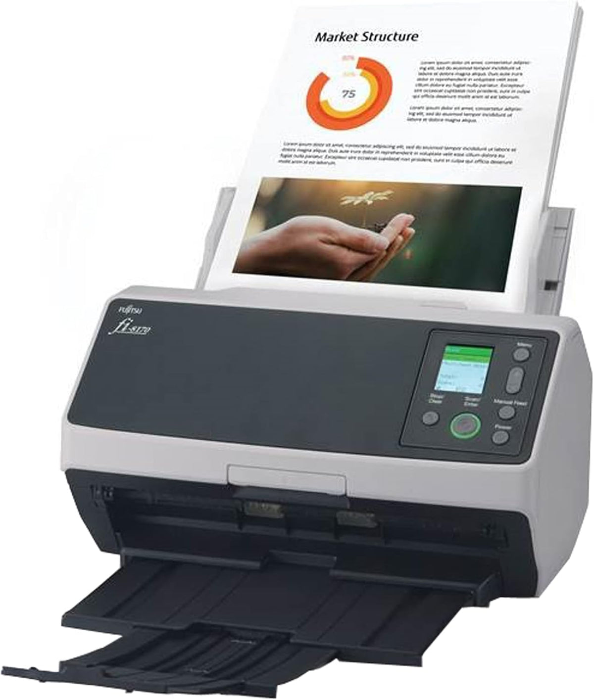 Color Duplex Document Scanner D234732