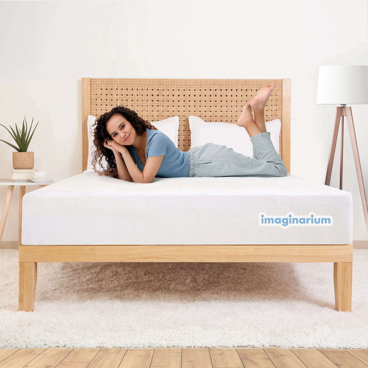 Memory Foam and Coils Mattress with Antimicrobial Treated Cover, Twin X293104