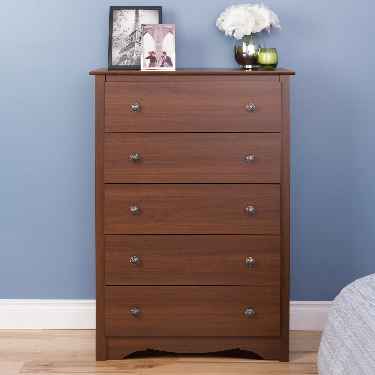 Cherry 5-Drawer Dresser K141
