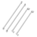 Stainless Steel Handles Set of 4 S58146