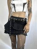 Ripped Denim Skirt G3452