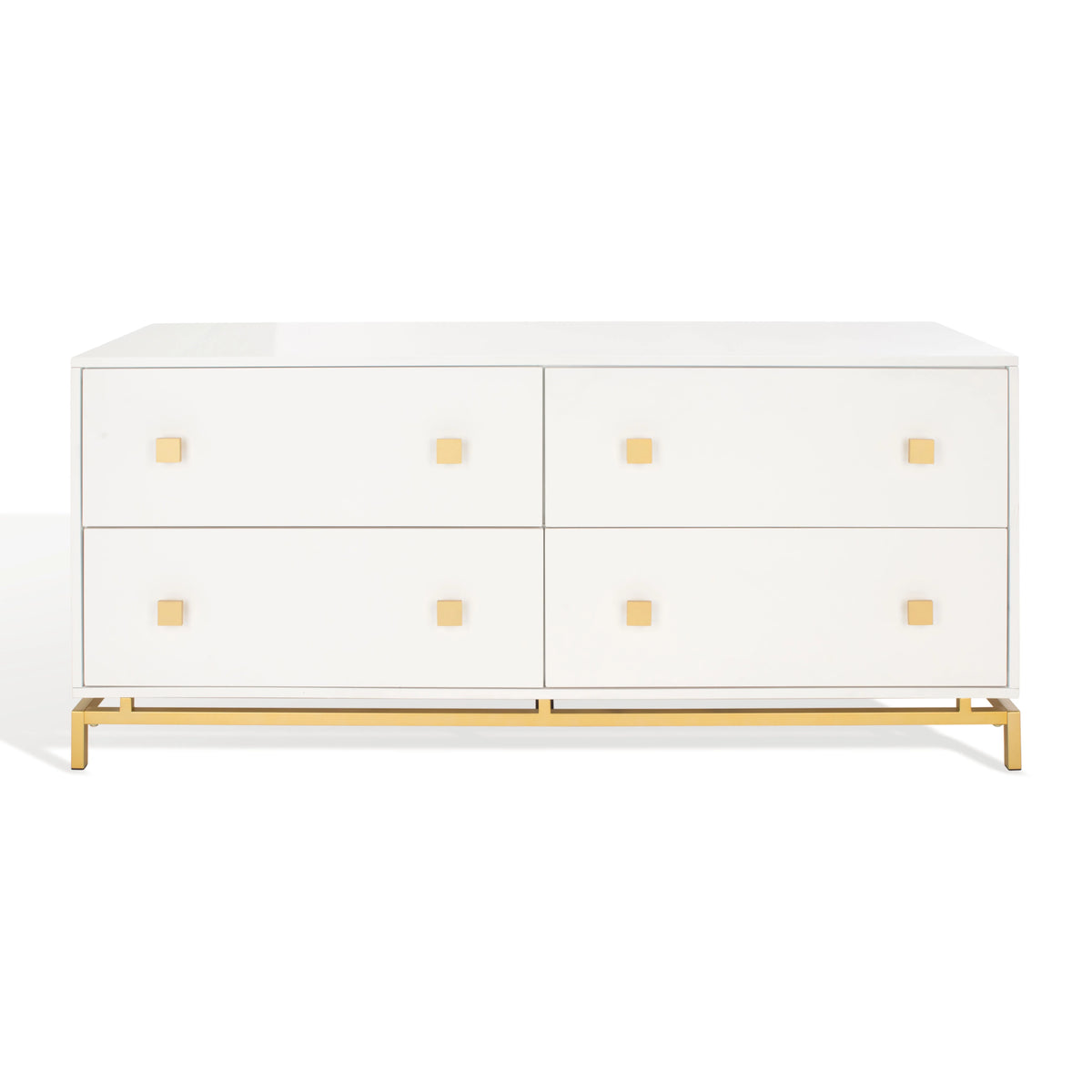 White 4-Drawer Dresser O198806