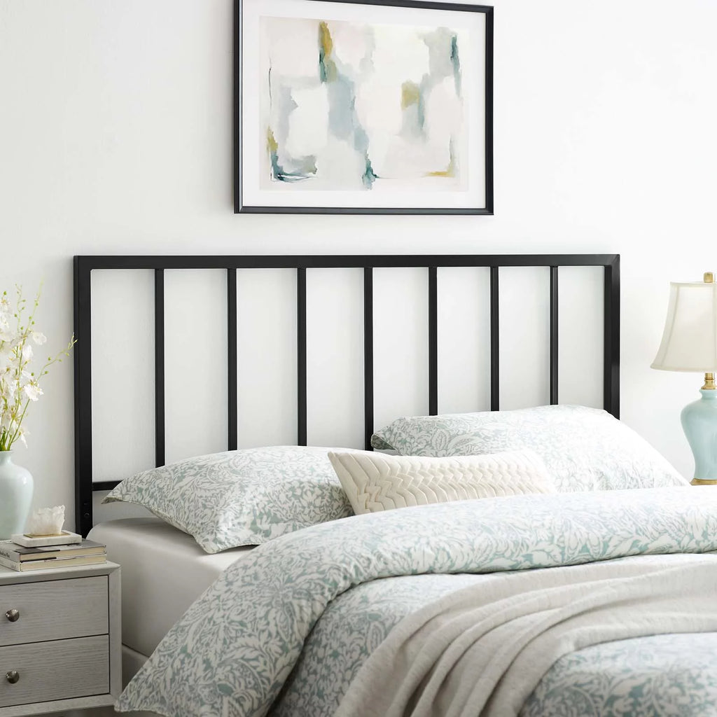 Queen Headboard in Black W44314