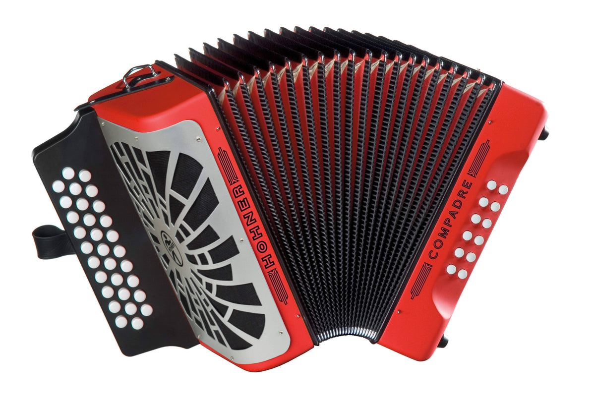 Red Diatonic Accordion E391491