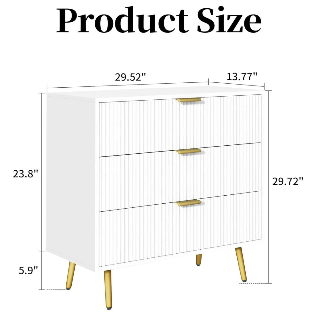 Modern 6 Drawer Wood Dresser F39294