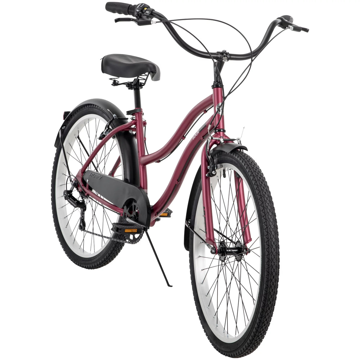 Pink 26-inch 7-speed Cruiser Bike U38311