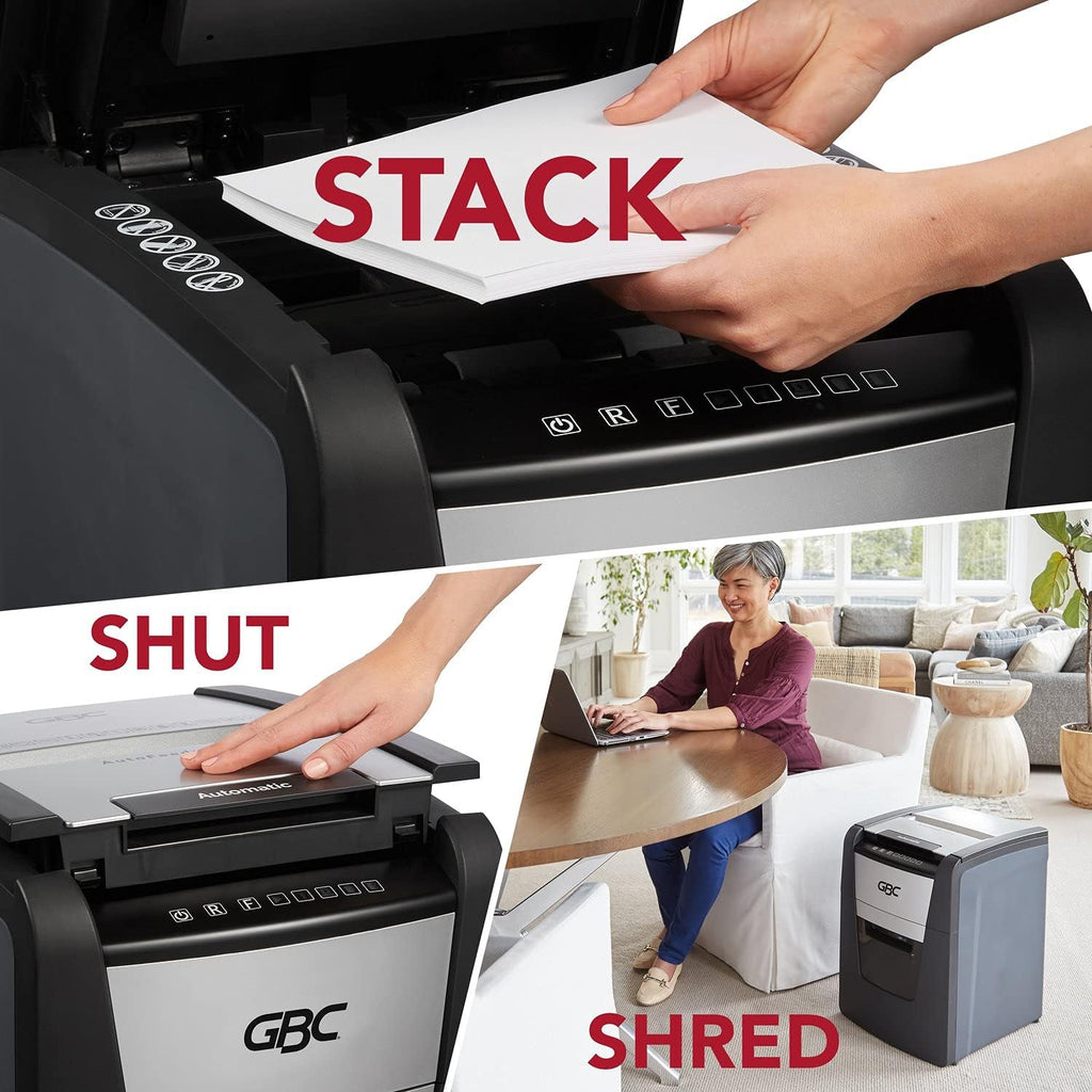 Auto Feed 100 Sheet Super Cross-Cut Paper Shredder W84950