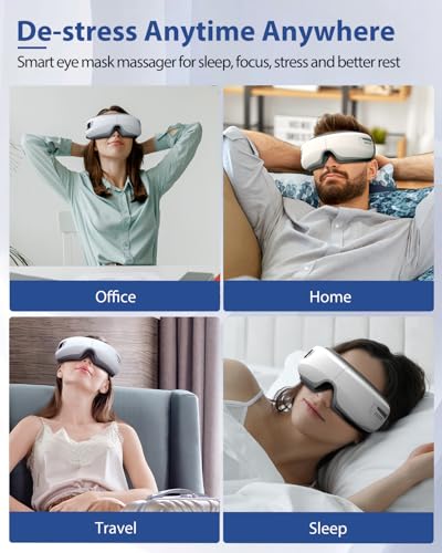 Heated Bluetooth Eye Massager W5972