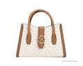Vanilla PVC Satchel Crossbody Bag P799