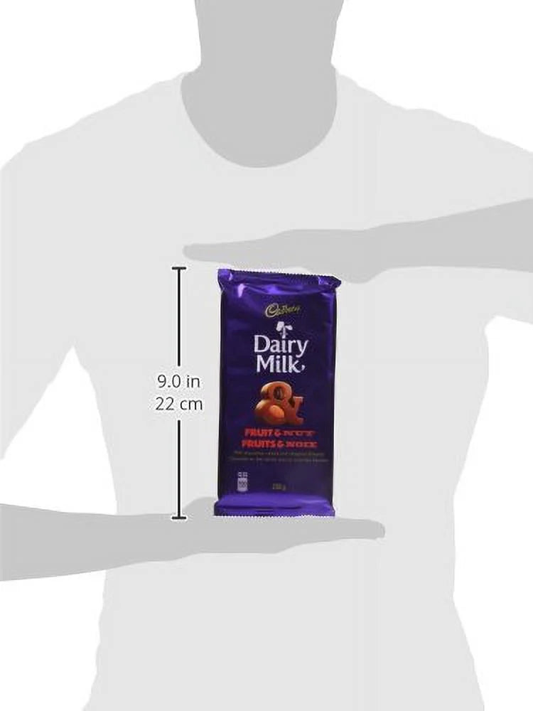 Dairy Milk Fruit & Nut Candy Bar 200G/7Oz W453720