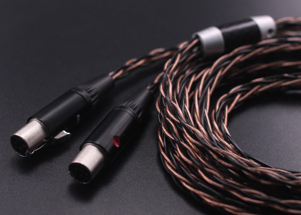 HiFi Replacement Headphones 4-pin XLR Balanced Male Audio Cable O878299