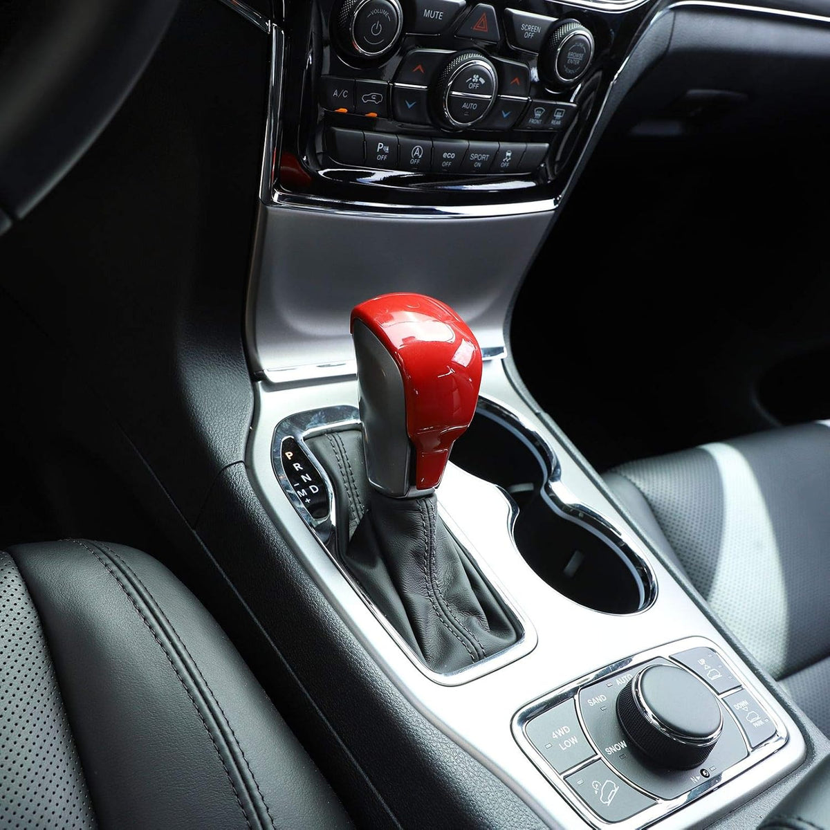 Red Gear Shift Knob Cover Pack of 2 W430091