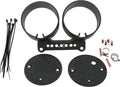 Dual Gauge Mount Bracket Kit Black N10083
