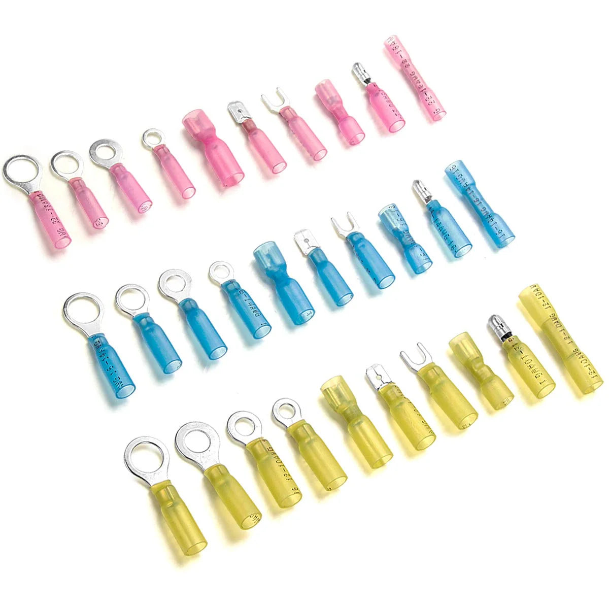 150PCS Insulated Heat Shrink Wire Connectors P466557