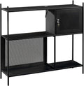 Black Storage Cabinet Q147