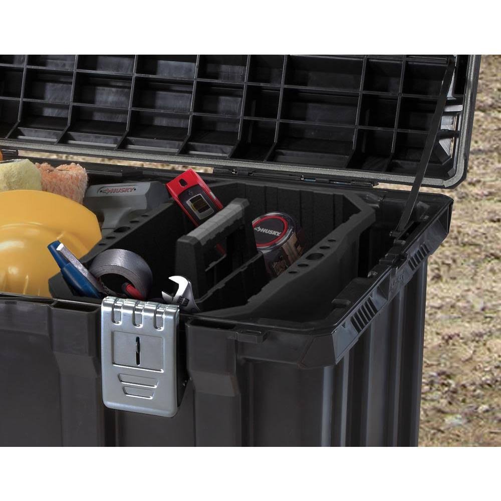 Black Mobile Job Box Utility Cart Z2825