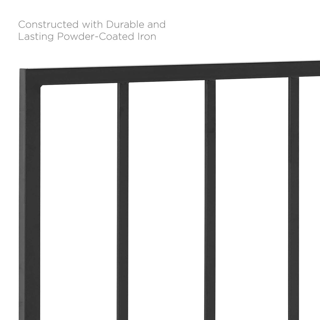 Queen Headboard in Black W44314