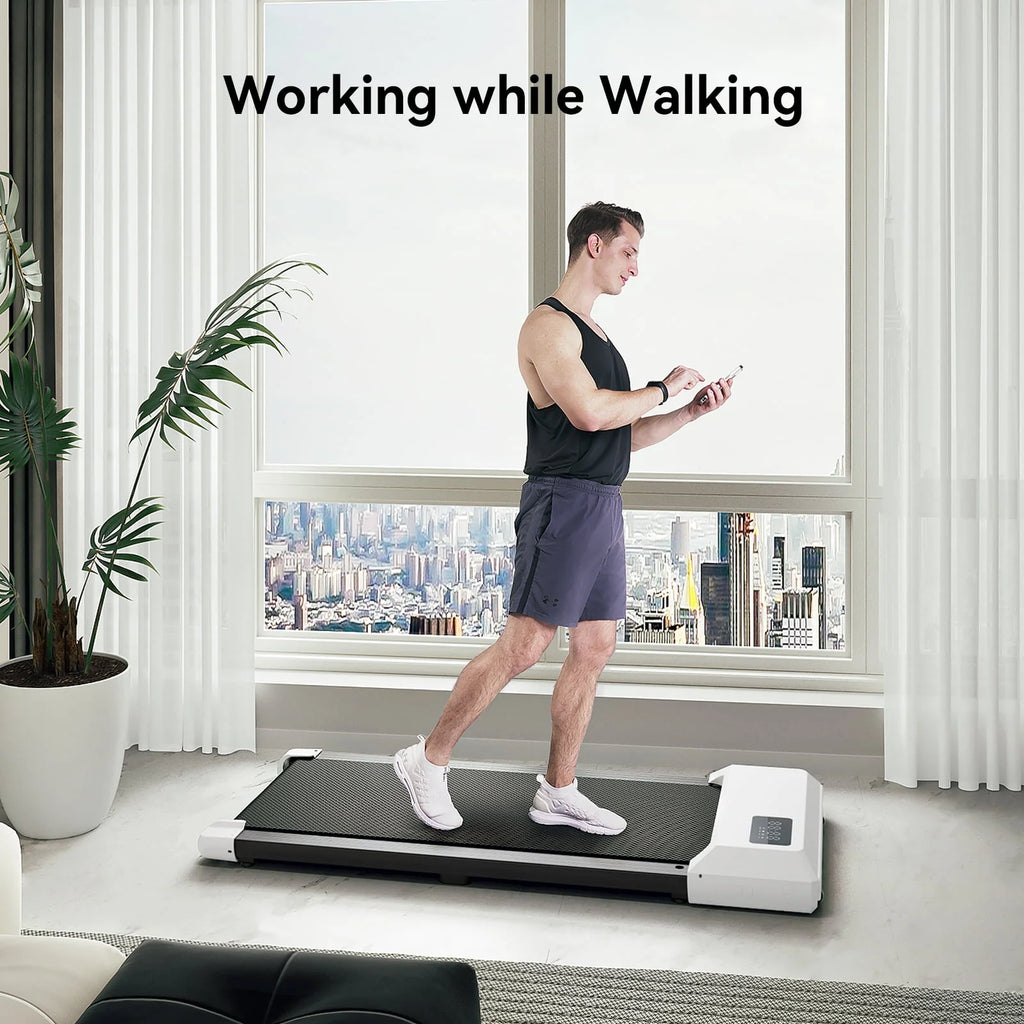2 in 1 Walking Pad Treadmill with LED Display F23470