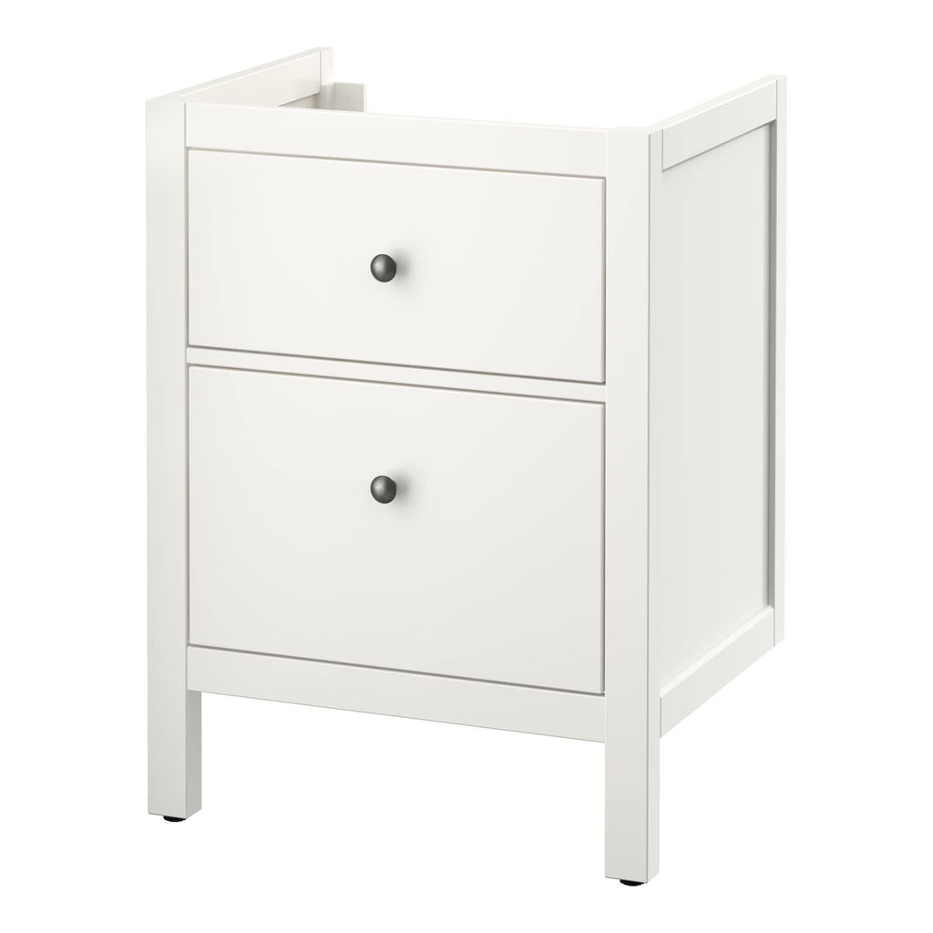 White Sink Cabinet with 2 Drawers H6150