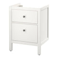 White Sink Cabinet with 2 Drawers H6150