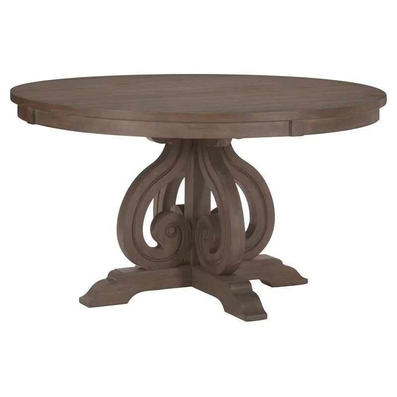 Wood Round Dining Table A286