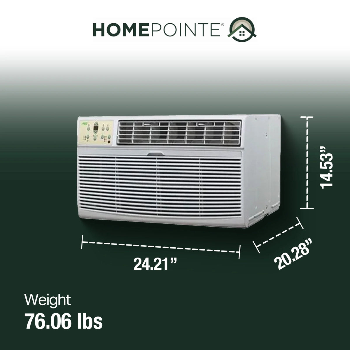 12,000 BTU 230 Volt Through The Wall Air Conditioner N28615