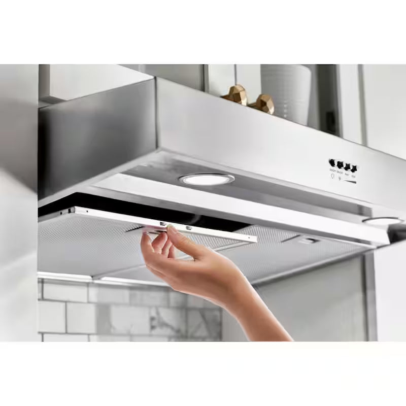 24 in. Convertible Under Cabinet Range Hood in Stainless Steel D9515
