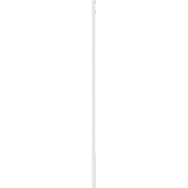 Flat Panel PVC Pilaster with Decorative Capital & Base (Pair) X85518