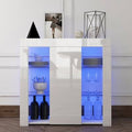 White 1 Door Accent Cabinet H170