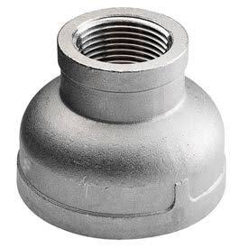 316 Cast Pipe Fitting Reducing Coupling 1-1/4 x 3/8 NPT Female Y6869