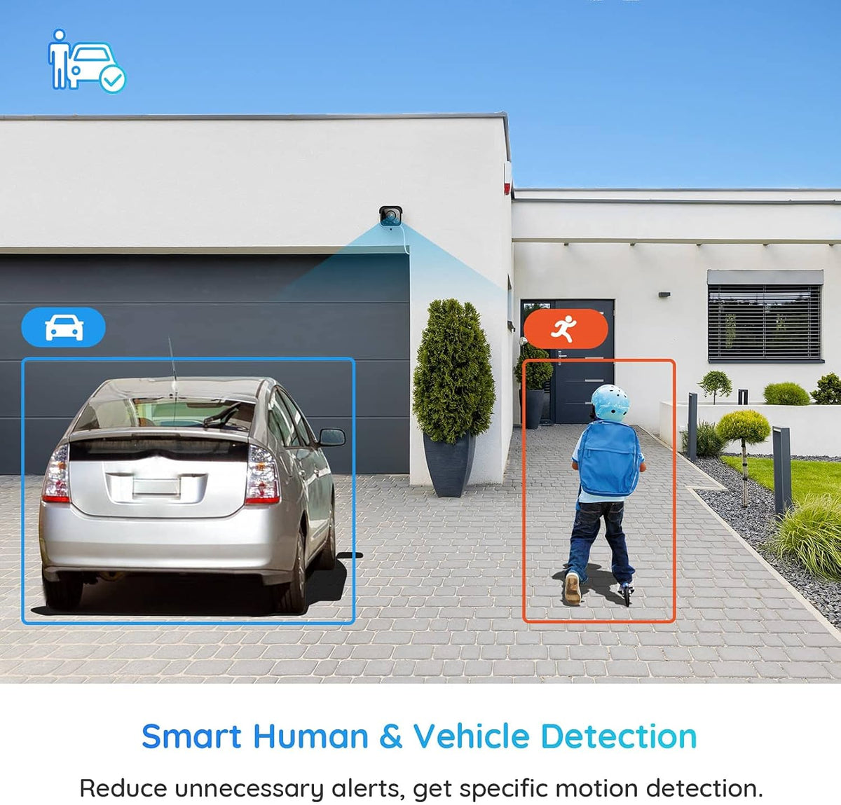 4K PoE Security Outdoor IP Camera with 5X Optical Zoom F9411