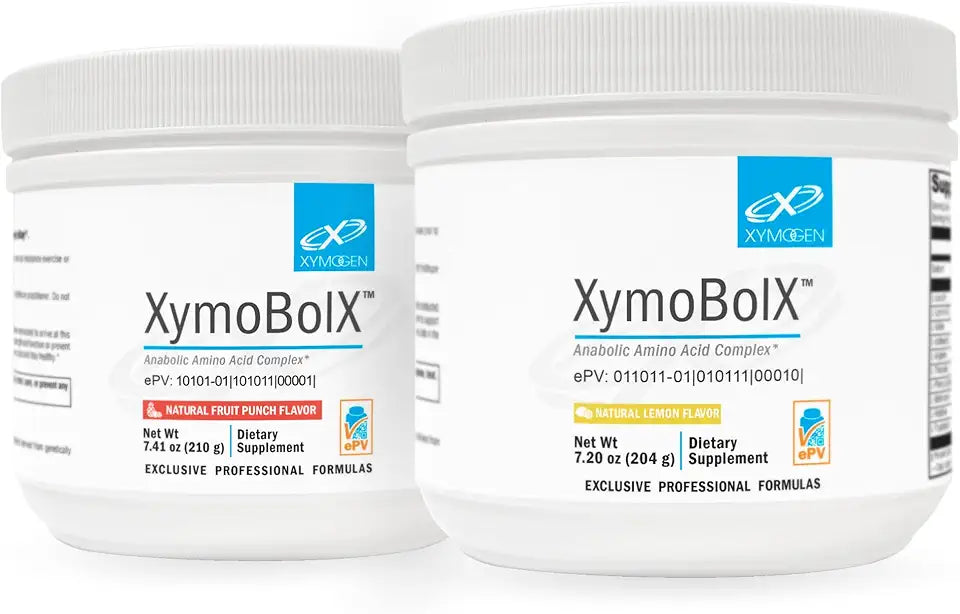 Fruit Punch and Lemon Flavor BCAA Powder with L Arginine, L Leucine, L Methionine + L Tryptophan, 2 Bottles R830