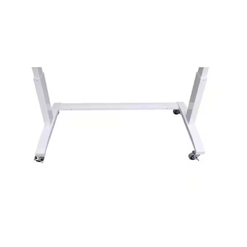 Adjustable Height Work Table in White C384