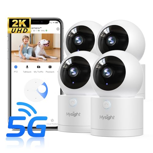 2K Pan/Tilt Indoor Security Camera J20870
