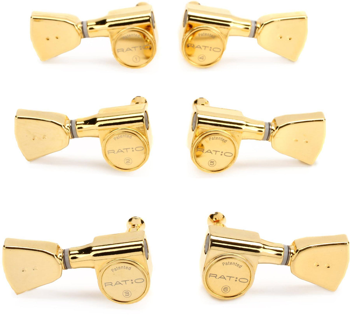 Gold Electric Tuned Machine Heads X93901