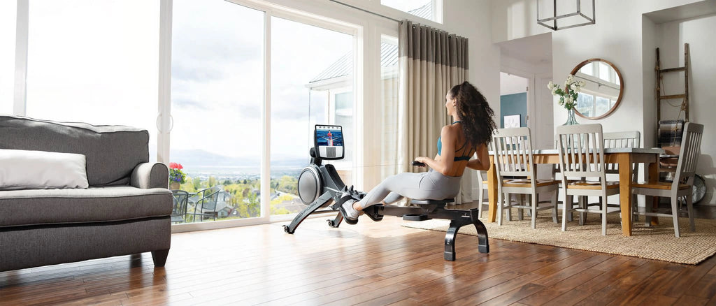 Rower with Display and Tablet Holder U981055