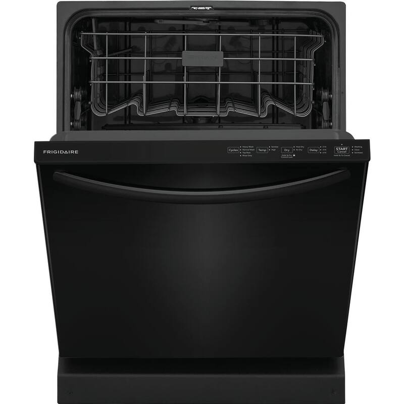 Black Built In Dishwasher with Plastic Tub N4873