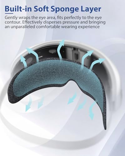 Heated Bluetooth Eye Massager W5972