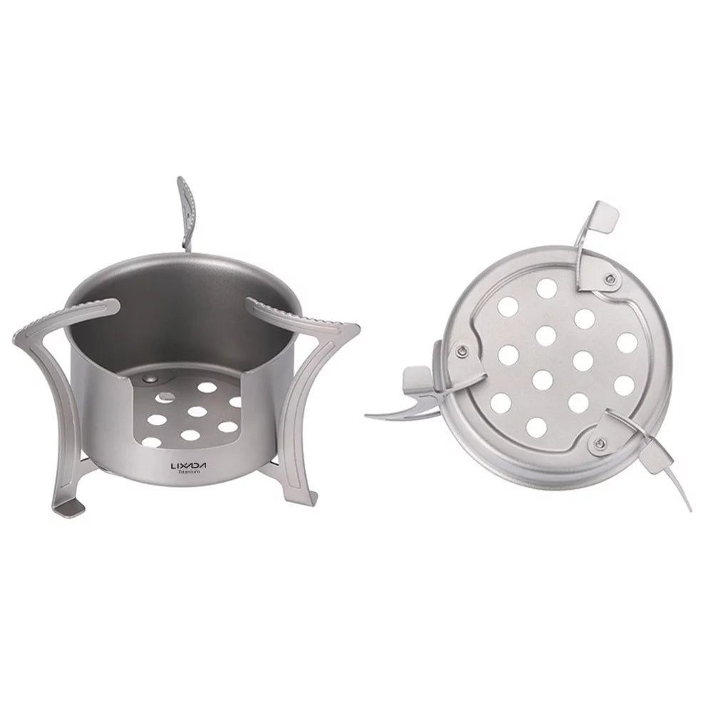 Ultralight Mini Pocket Alcohol Stove Titanium B50940