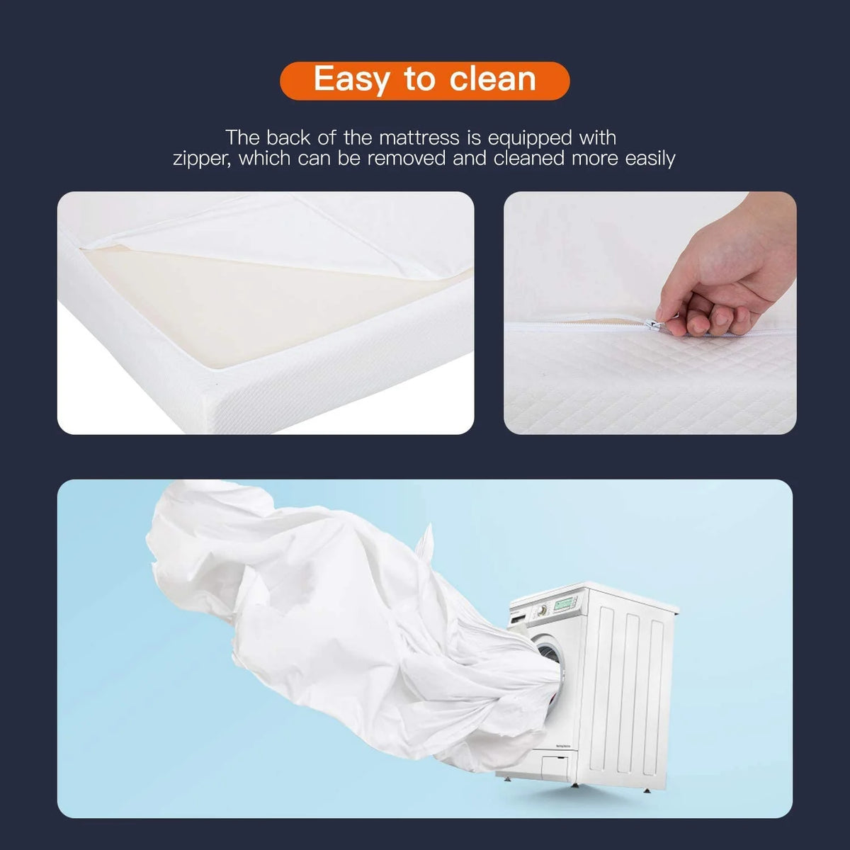 8 inch Twin Size Memory Foam Mattress J5687